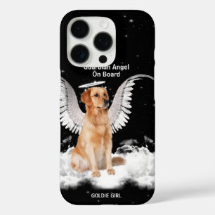 Guardian Angel Golden Retreiver with Wings iPhone 16 Pro Case