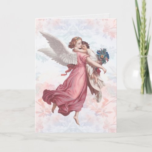 Guardian Angel Graphic Arts Card