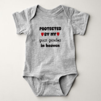 Guardian Angel Great Grandma Baby Bodysuit
