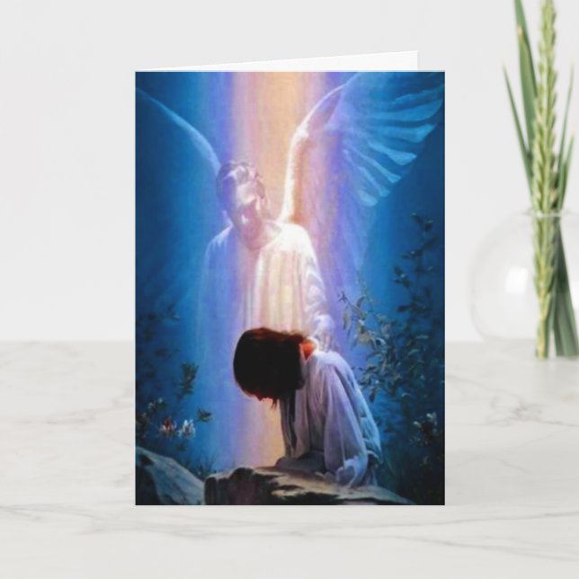 Guardian Angel greeting card (Front)