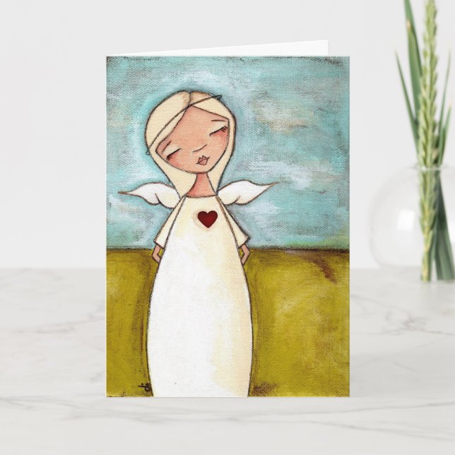Guardian Angel - Greeting Card (Front)