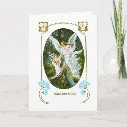 Guardian Angel Holiday Card