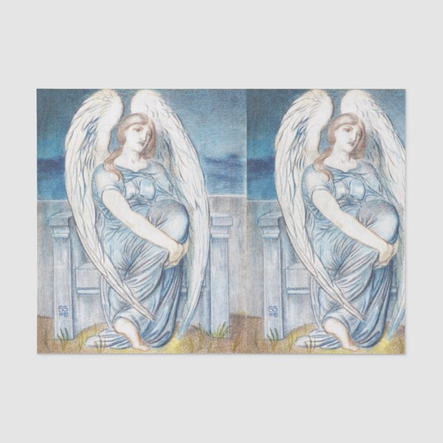 Guardian angel In the Hebrew Bible Tissue Paper (Front)
