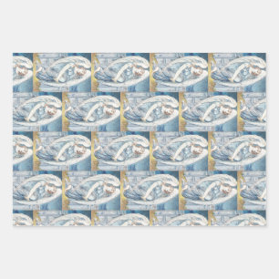 Guardian angel In the Hebrew Bible Wrapping Paper Sheets