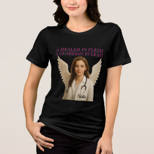 GUARDIAN ANGEL IN WHITET-Shirt Tri-Blend Shirt