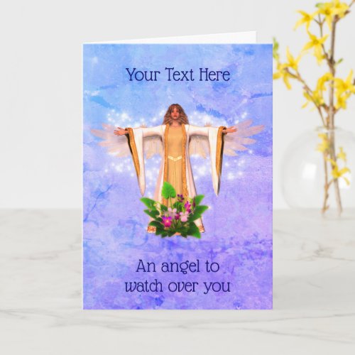 Guardian Angel Inspirational Card