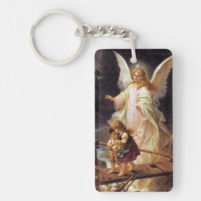 Guardian Angel Key Keychain (Front)