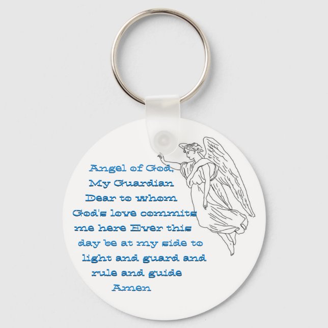 Guardian Angel keychain (Front)