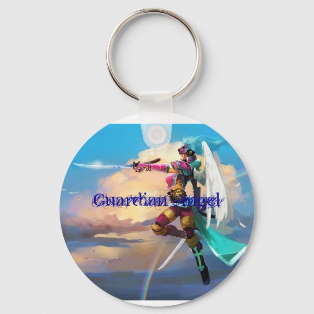 Guardian Angel Keychain (Front)