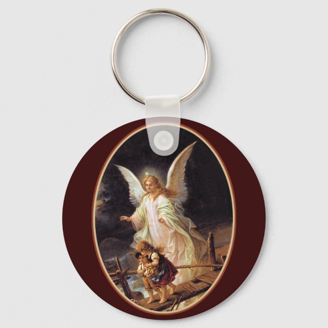 Guardian Angel Keychain (Front)