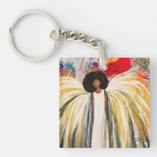 Guardian Angel Keychain (Front)
