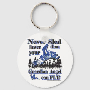 Guardian-Angel Keychain