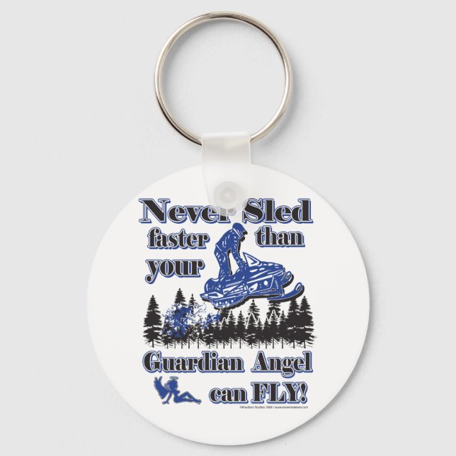 Guardian-Angel Keychain (Front)