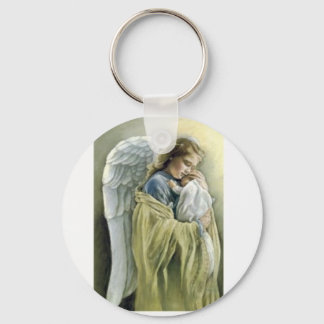 Guardian angel keychain