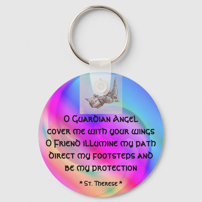 Guardian Angel keychain (Front)