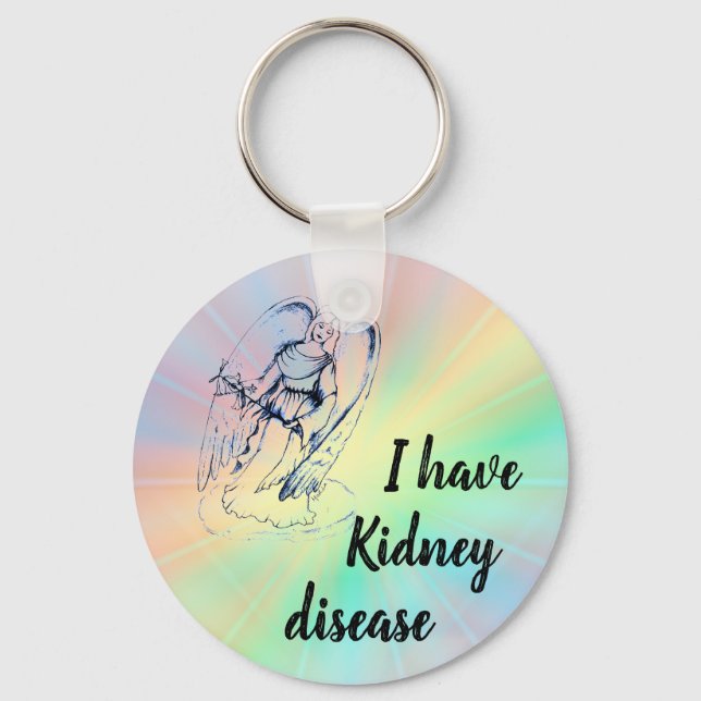 Guardian Angel keyring 'Kidney disease' (Front)