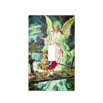 Guardian Angel Light Switch Cover