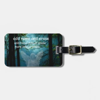 Guardian Angel Luggage Tag by deemac2 at Zazzle