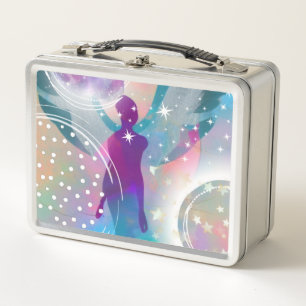 Guardian Angel Metal Lunch Box