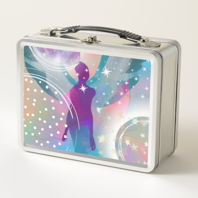 Guardian Angel Metal Lunch Box (Front)
