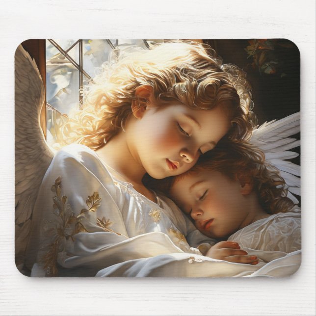 Guardian Angel Mouse Pad (Front)