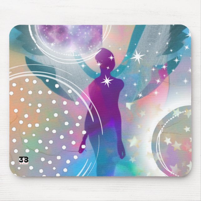 Guardian Angel Mouse Pad (Front)