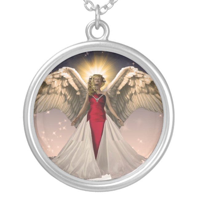 Guardian Angel Necklace (Front)
