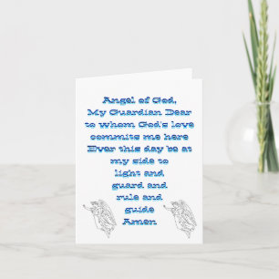 Guardian Angel Notecard