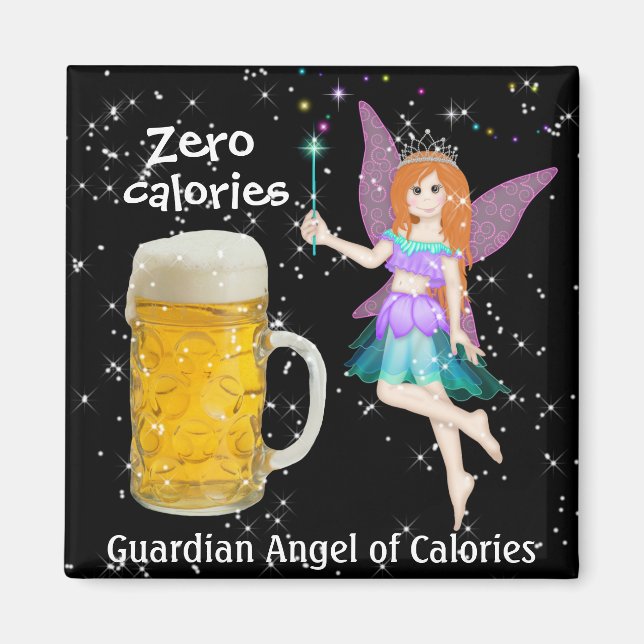 Guardian Angel of Calories by SRF Magnet (Front)