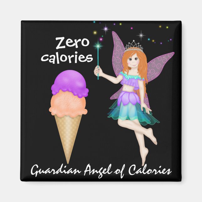 Guardian Angel of Calories by SRF Magnet (Front)