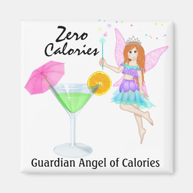 Guardian Angel of Calories by SRF Magnet (Front)
