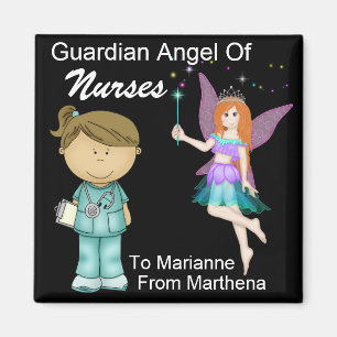 Guardian Angel of Doctors and Nurses by SRF Magnet