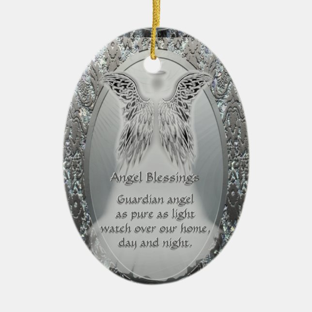 Guardian Angel Ornament (Front)