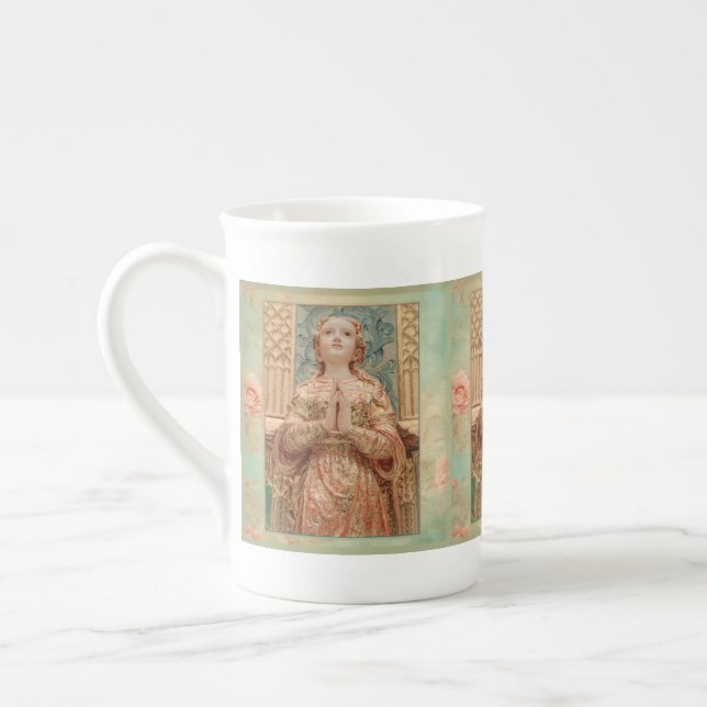 Guardian Angel painting coffee cups (Left)