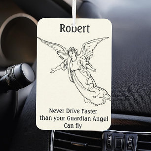 Guardian angel personalized air freshener