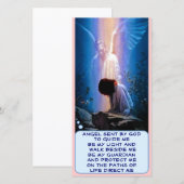 Guardian Angel photo card (Front/Back)