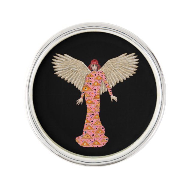 GUARDIAN ANGEL PIN Zazzle   Guardian Angel Pin Raf739be8f277444883c21846188119f5 Zwdkn 630 