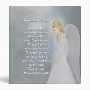 Guardian Angel Poem Binder