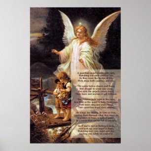 Guardian Angel Poem, Children, Bridge Poster