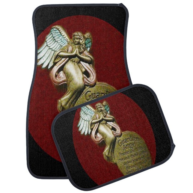 Guardian angel prayer car mat (Set)