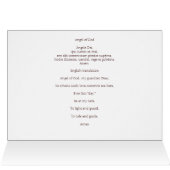 Guardian Angel Prayer Cards (Inside Horizontal (Top))