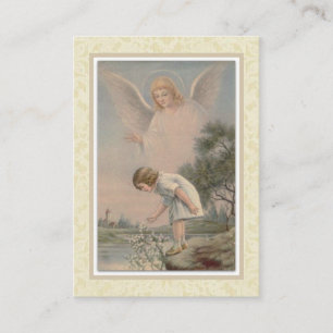 Guardian Angel Prayer Holy Card
