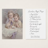 Guardian Angel Prayer Holy Card (Front & Back)
