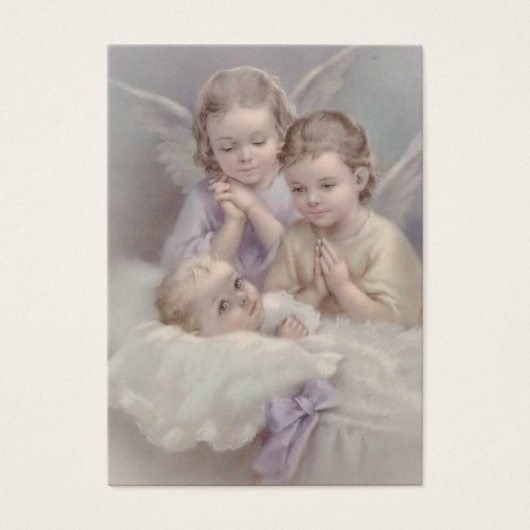 Guardian Angel Prayer Holy Card (Front)