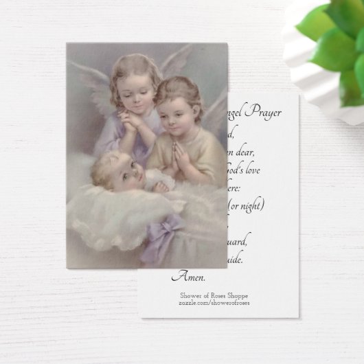 Guardian Angel Prayer Holy Card (Desk)