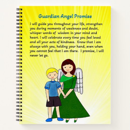 Guardian Angel Prayer Notebook