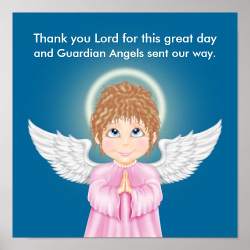 Guardian Angel Prayer Poster _ SRF