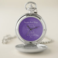 Guardian Angel Prayer Purple