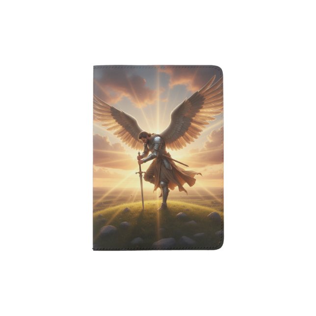 Guardian Angel Protection -  Passport Holder (Front)