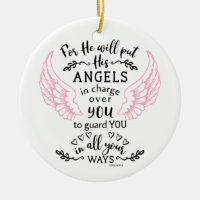 Guardian Angel Psalm 91:11 Bible Scripture Verse